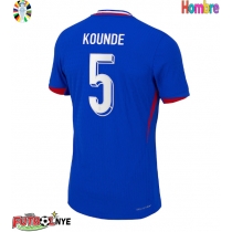 Camiseta Francia Jules Kounde #5 Primera Equipación Eurocopa 2024 manga corta